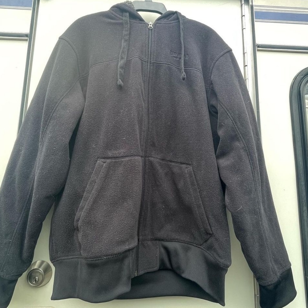 Black Redhead zip up jacket with hood L
